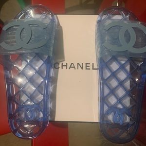 Jelly slides (blue)